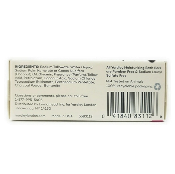 Yardley London | Activated Charcoal | Soap Bar - Picture 2 of 2